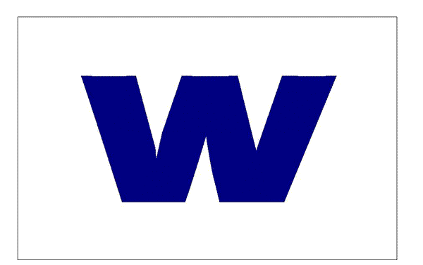 The History of the Cubs W Flag 