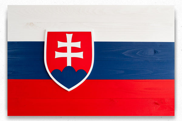 Flag of Slovakia, Symbols, Colors, Design