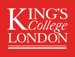 King's College London Wood Sign