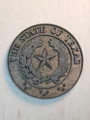 State of Texas Wood Seal