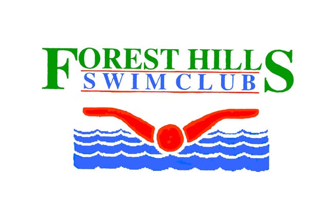 Forest Hills Swim Club Wood Wall Art