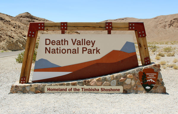 Death Valley National Park Wood Sign - Entrance – Patriot Wood