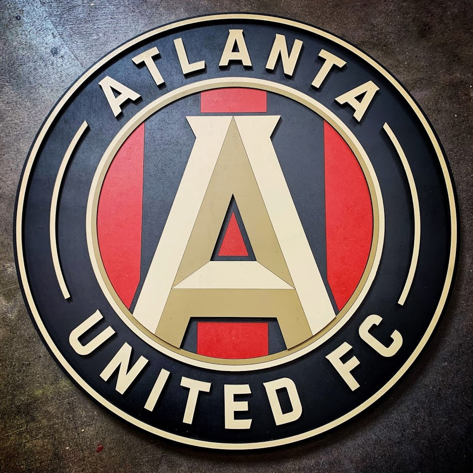 Atlanta United FC Logo – Patriot Wood
