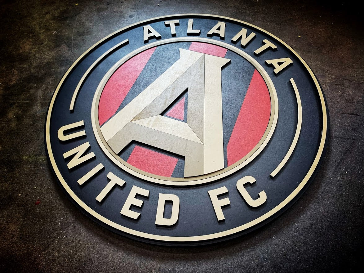 Atlanta United FC Logo – Patriot Wood