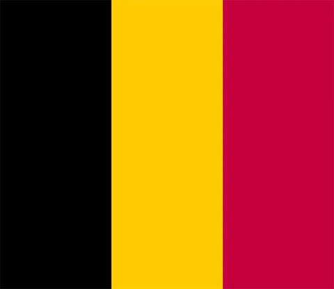 Belgium Wood Flag