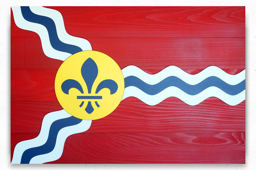 St. Louis Wood Flag – Patriot Wood